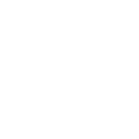 Line drawing of a hoe cutting weeds or grass in soil, symbolizing gardening or agricultural work.